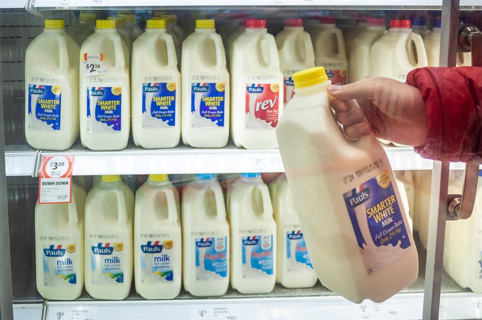 Milk isn’t naturally rich in vitamin D 