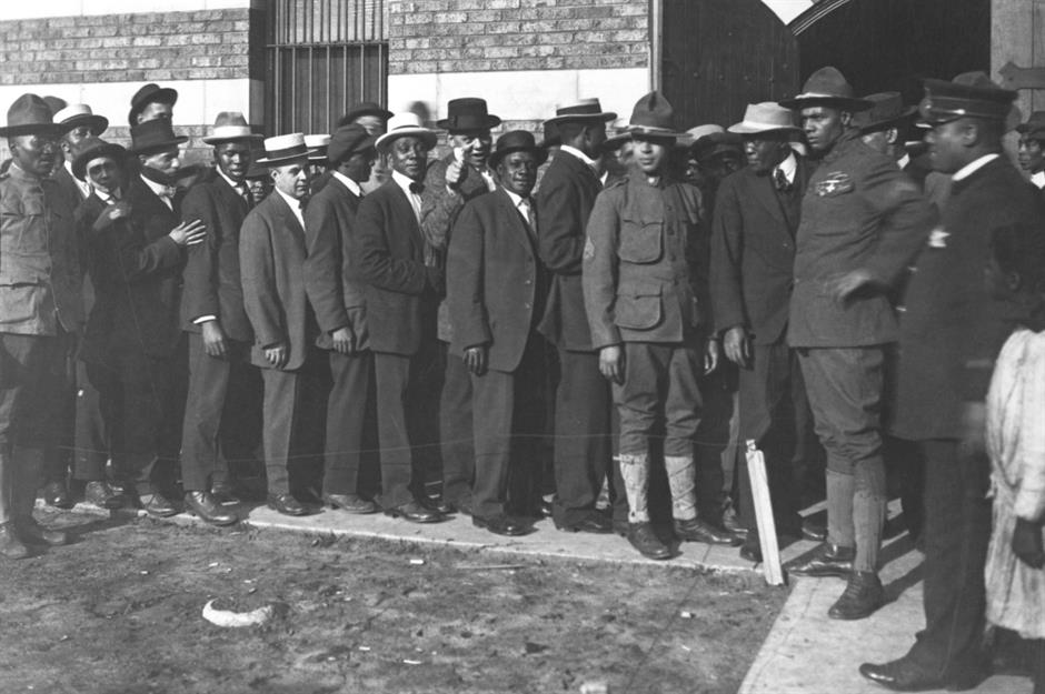 Chicago is rocked by World War I