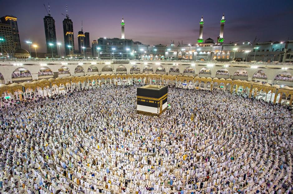 Masjid al-Haram, Saudi Arabia: $200 billion (£141bn)
