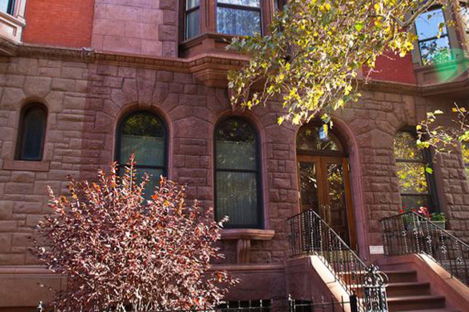 Classic New York City brownstones