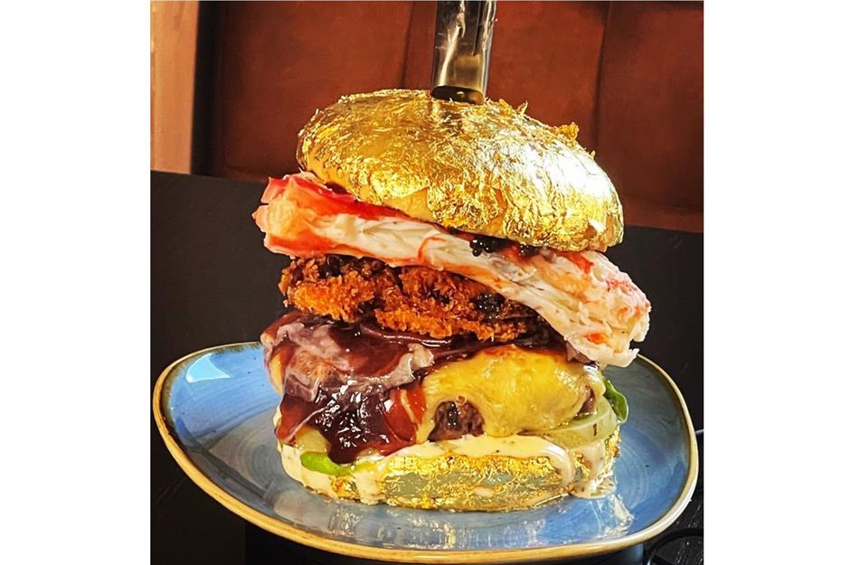 „Golden Boy“-Burger