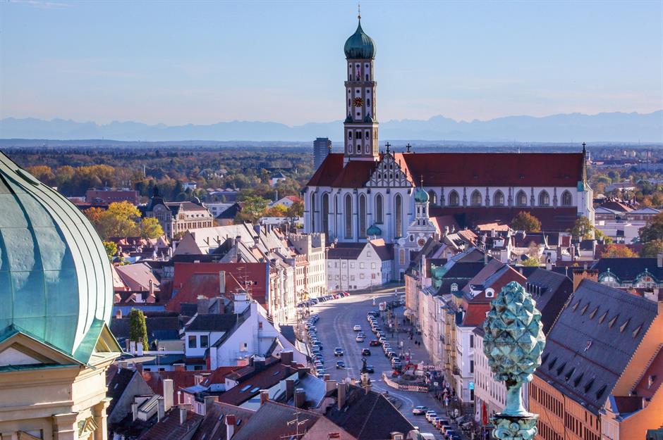 Platz 4 der glücklichsten Städte: Augsburg – 7,33 Punkte
