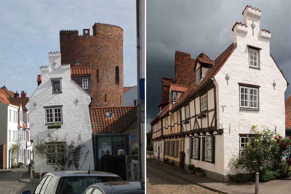 Ausgefallene Architektur