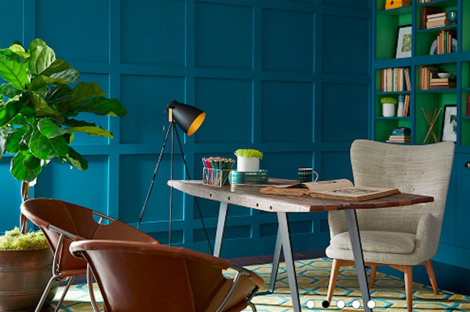 Energize with electric blue