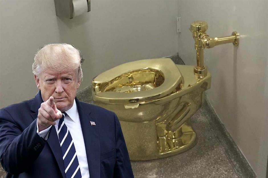 Donald Trump's bathroom secrets