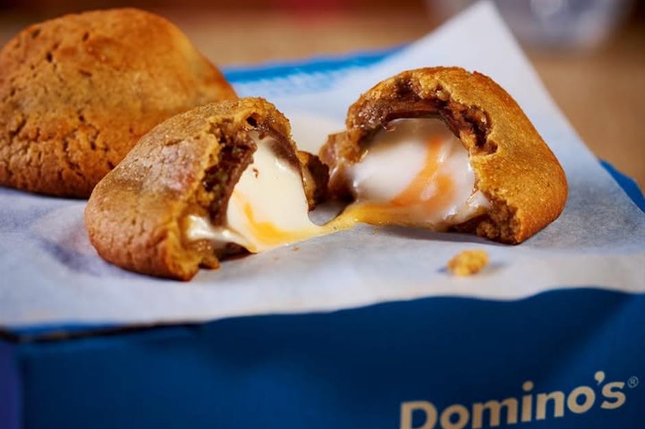 54. Cadbury Creme Egg Cookies, Domino's, UK