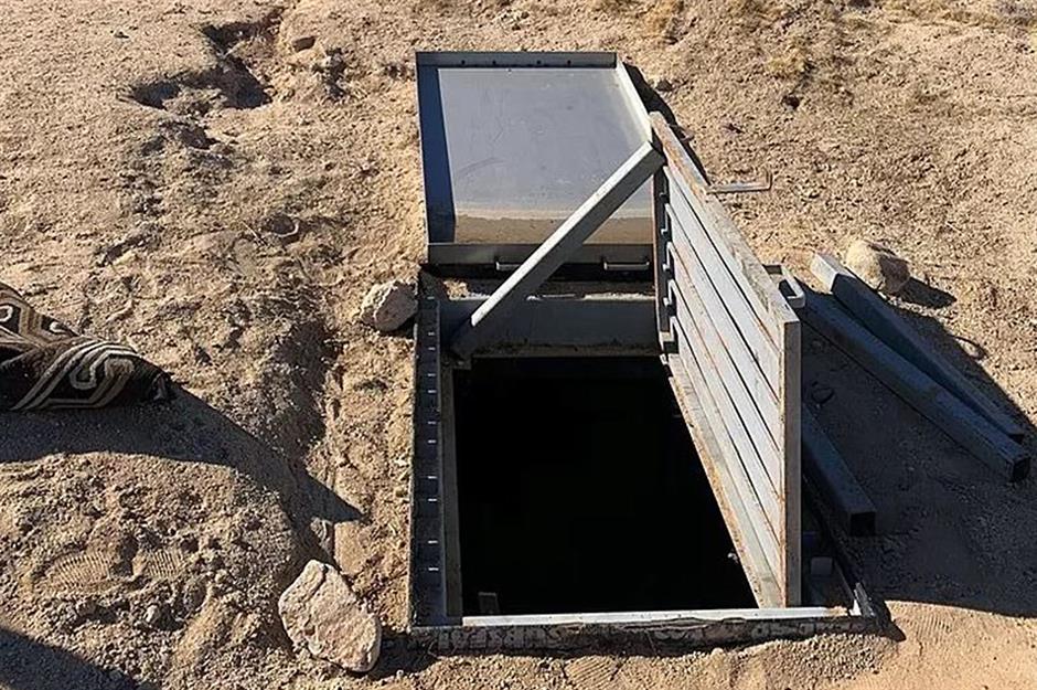 Remote desert bunker, California, USA: $49,900 (£38k)