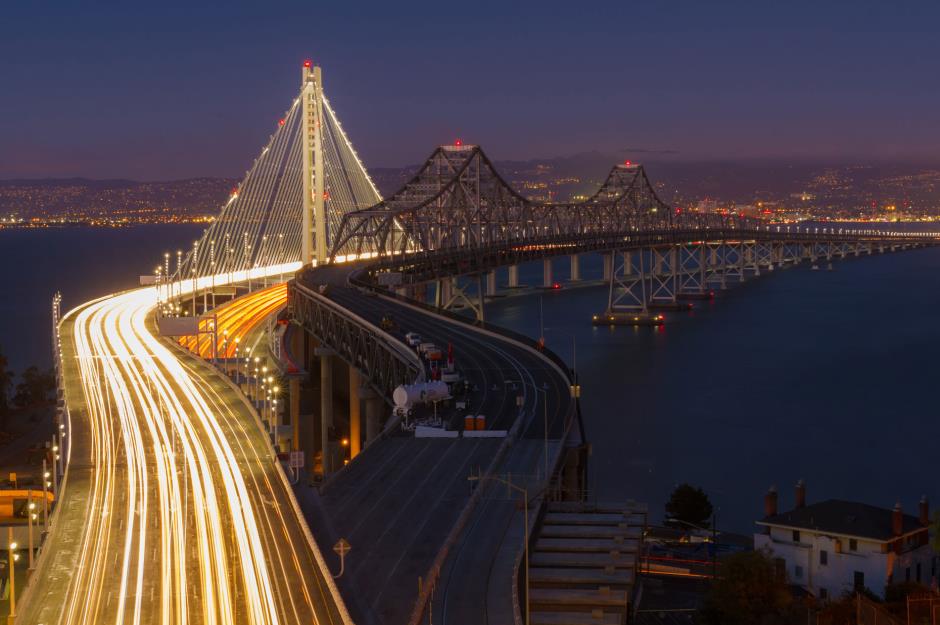 San Francisco–Oakland Bay Bridge Eastern Span Replacement: $8.6 billion (£7 billion)
