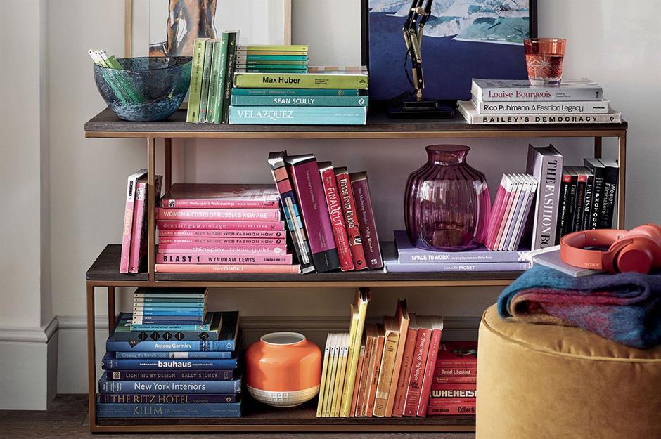 Display books creatively