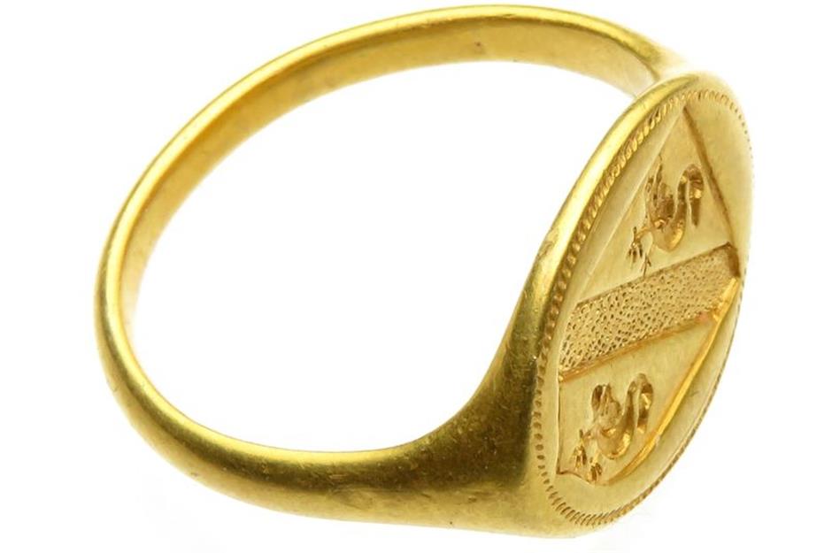 Sheriff of Nottingham signet ring: $10,500 (£8.5k) 