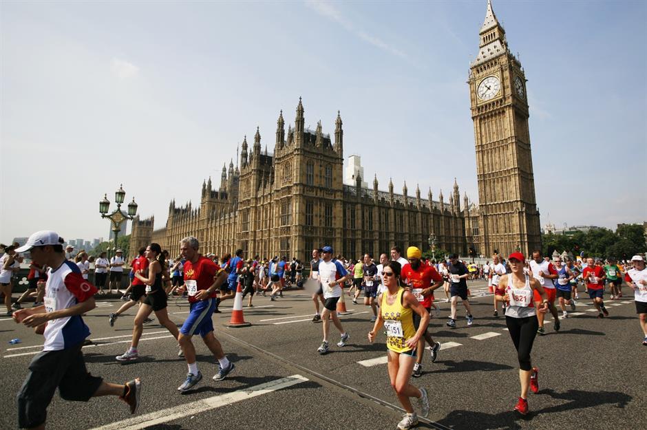 London Marathon: $125 million (£100m)