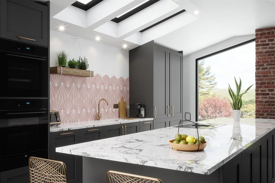 Get Your Dream Kitchen With Trending Wall Arts And Metal Tiles |