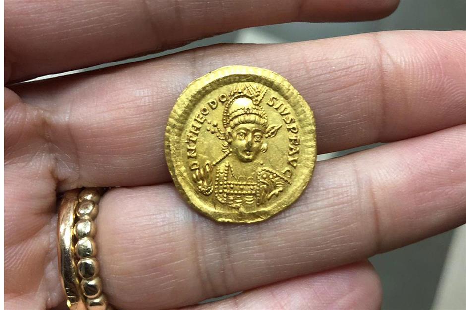 2019: The fifth-century Byzantine gold coin