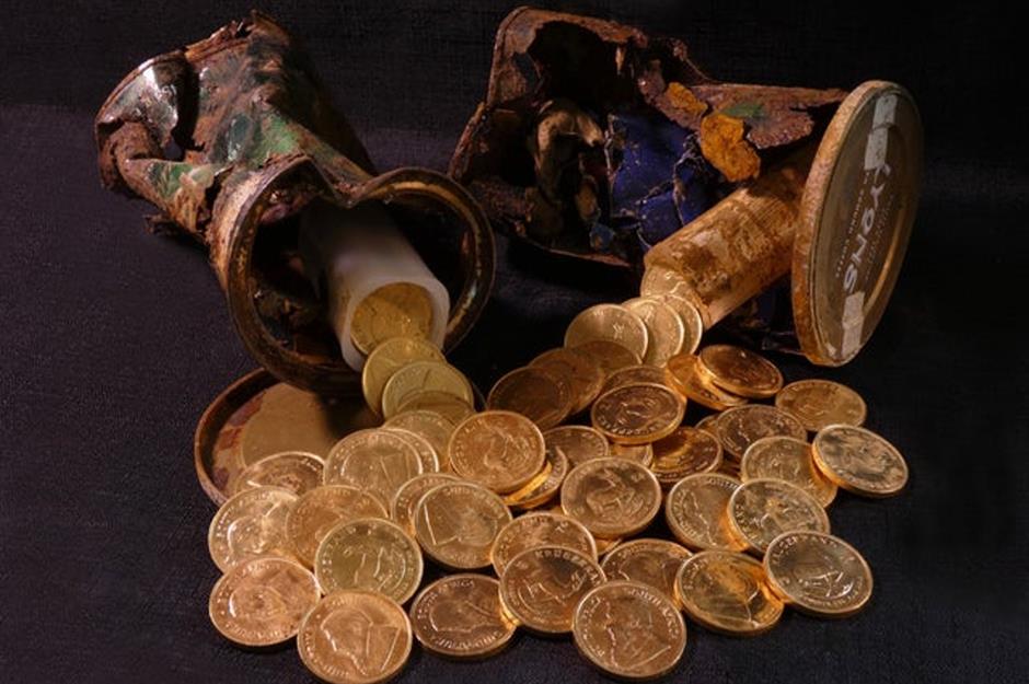 The South African Krugerrand hoard
