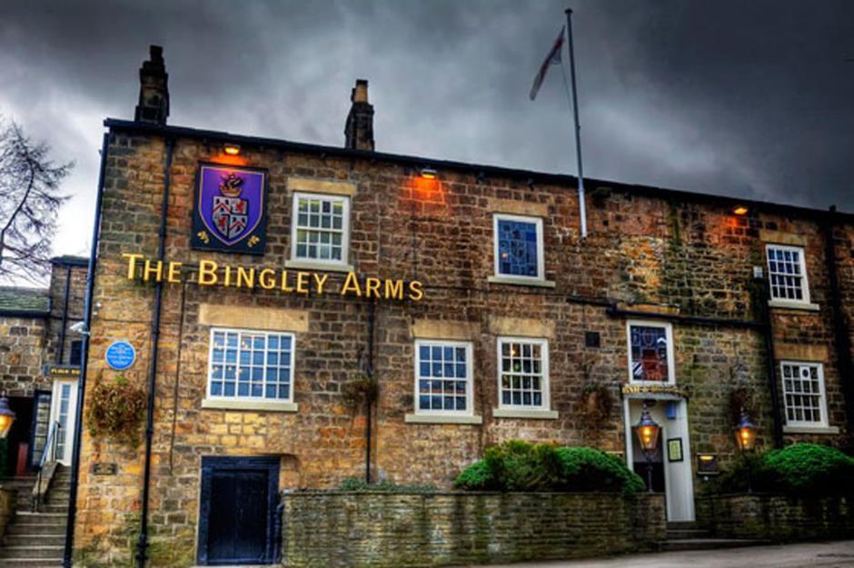 The Bingley Arms, England: est. 953
