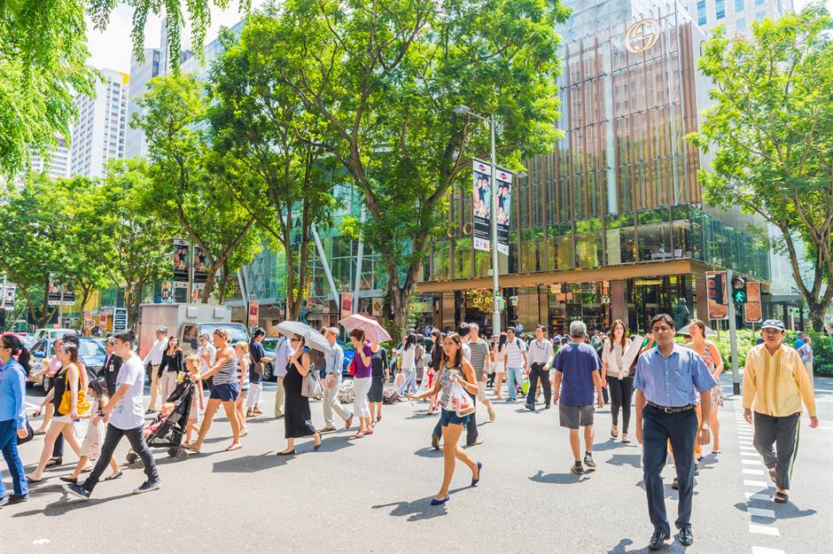 9. Singapore – Gini wealth index score: 70