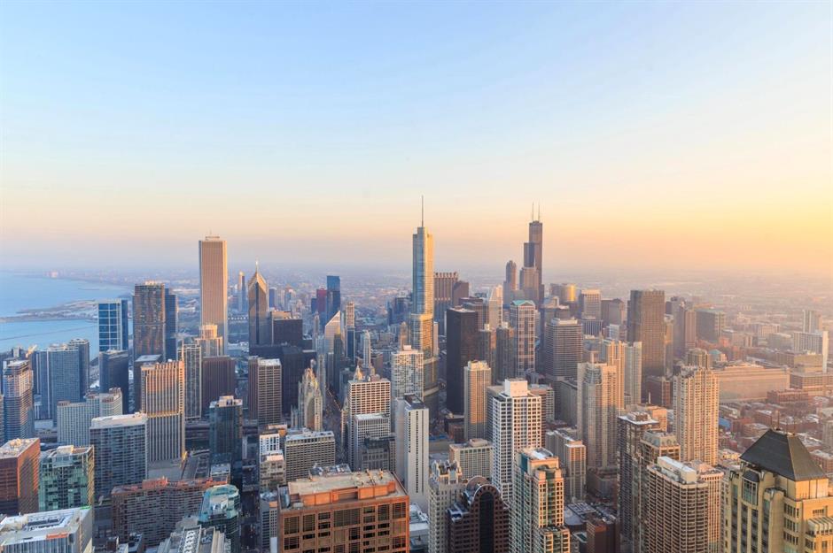 The Windy City today