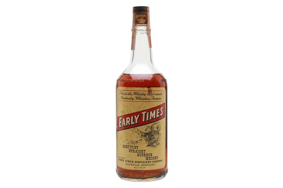 Early Times 1940s Kentucky bourbon $1,300 (£1k)