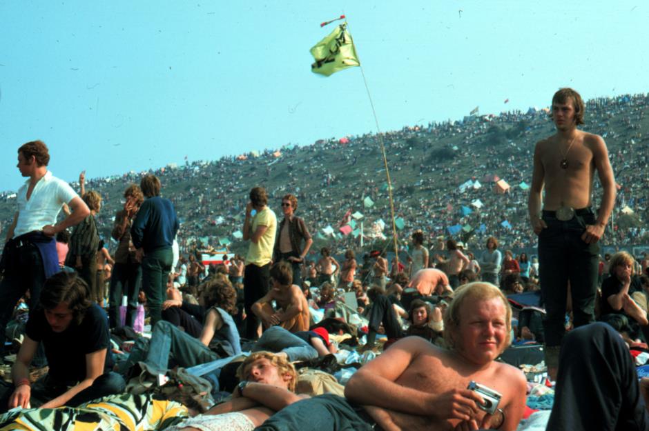 1970: Jimi Hendrix and The Who rock the Isle of Wight Festival 