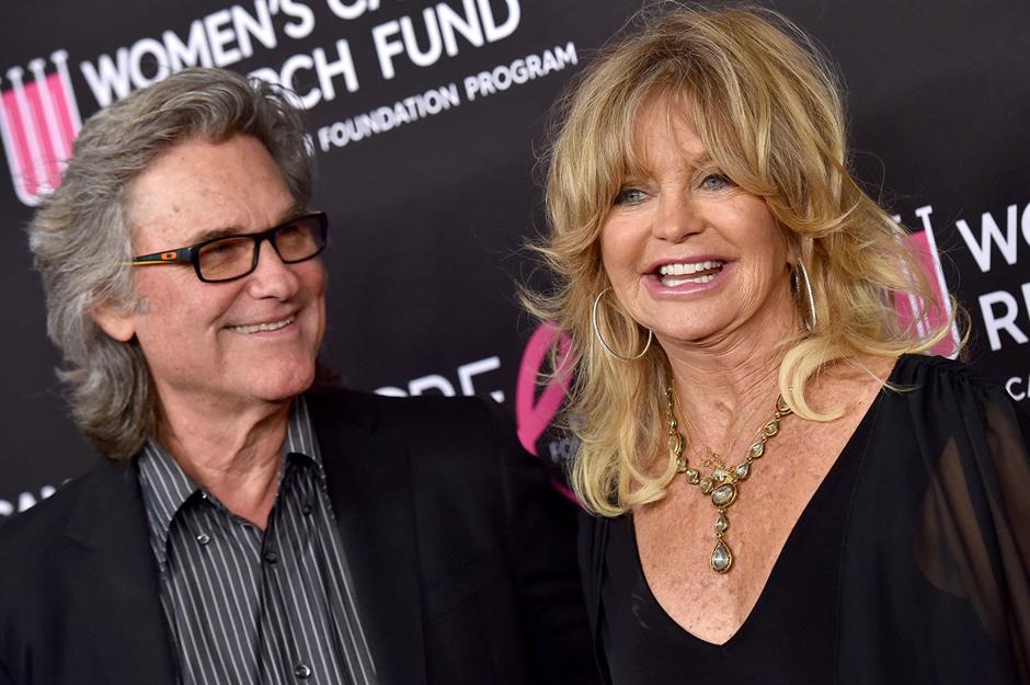 Kurt Russell and Goldie Hawn: $190 million (£150m)