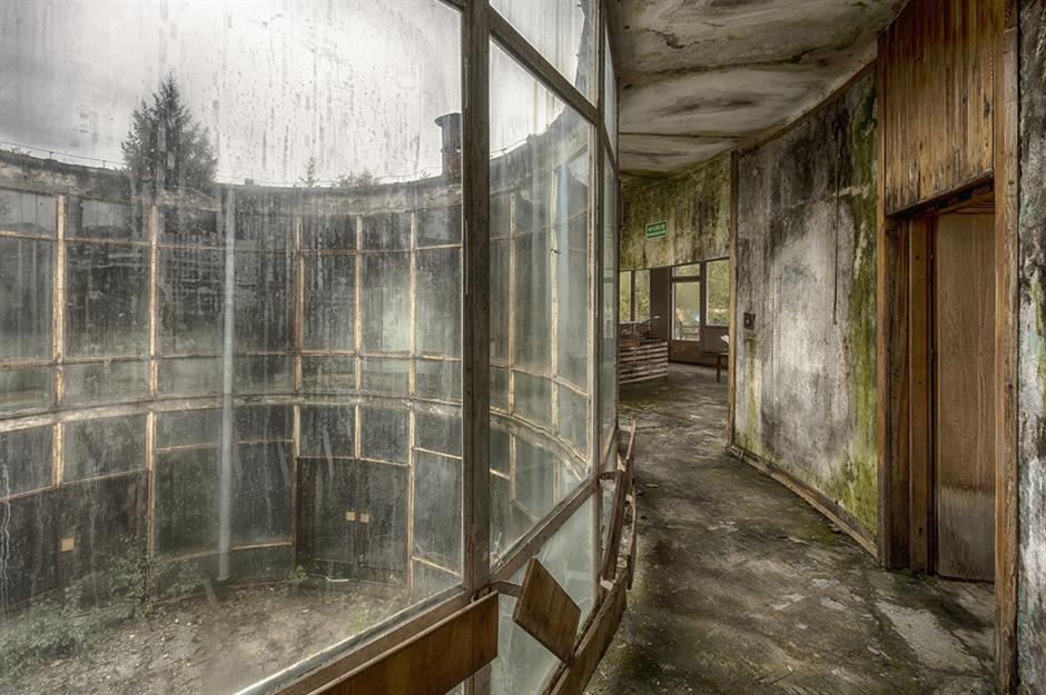 A mysterious resort abandoned for decades, Poland