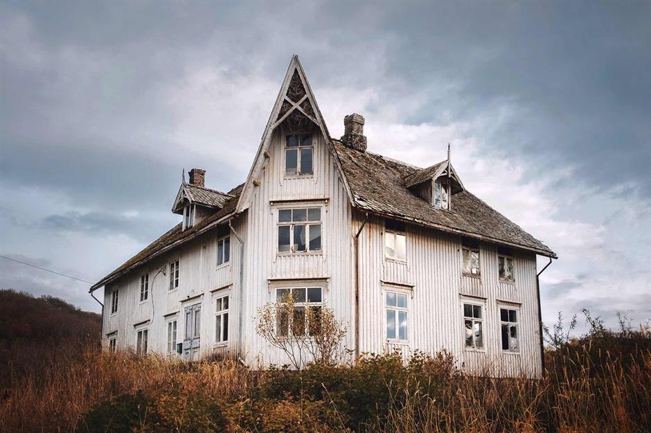 Inside this abandoned house on a Norwegian island in the