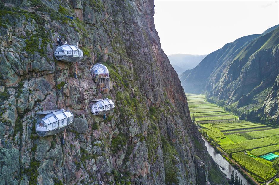 Inside the world's most EXTREME places to stay the night