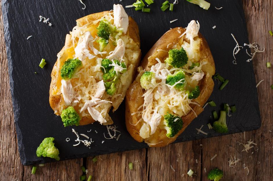 30. Mix up a chicken, cheese and broccoli combo
