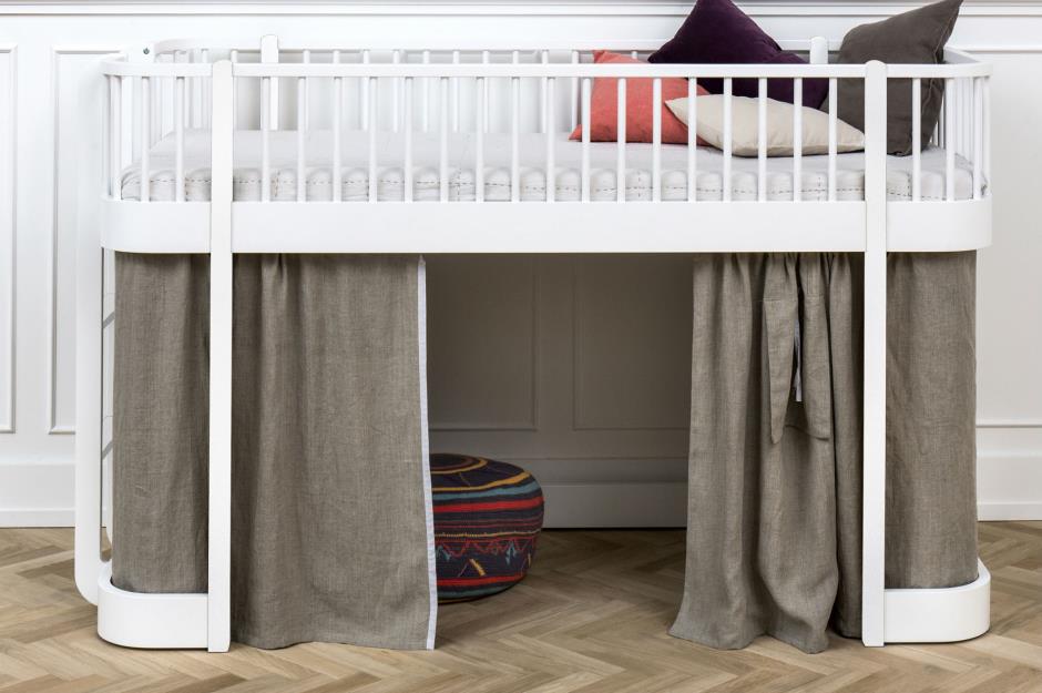 cabin bed with bed underneath
