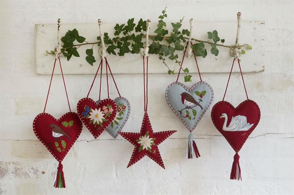 Sew your own hanging decs