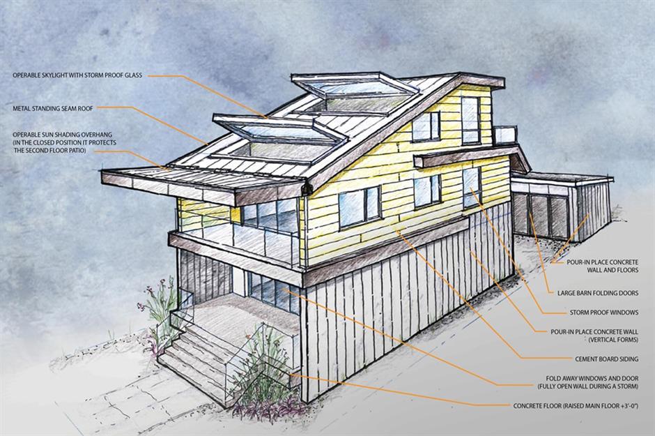 Hurricane Proof House Blueprints
