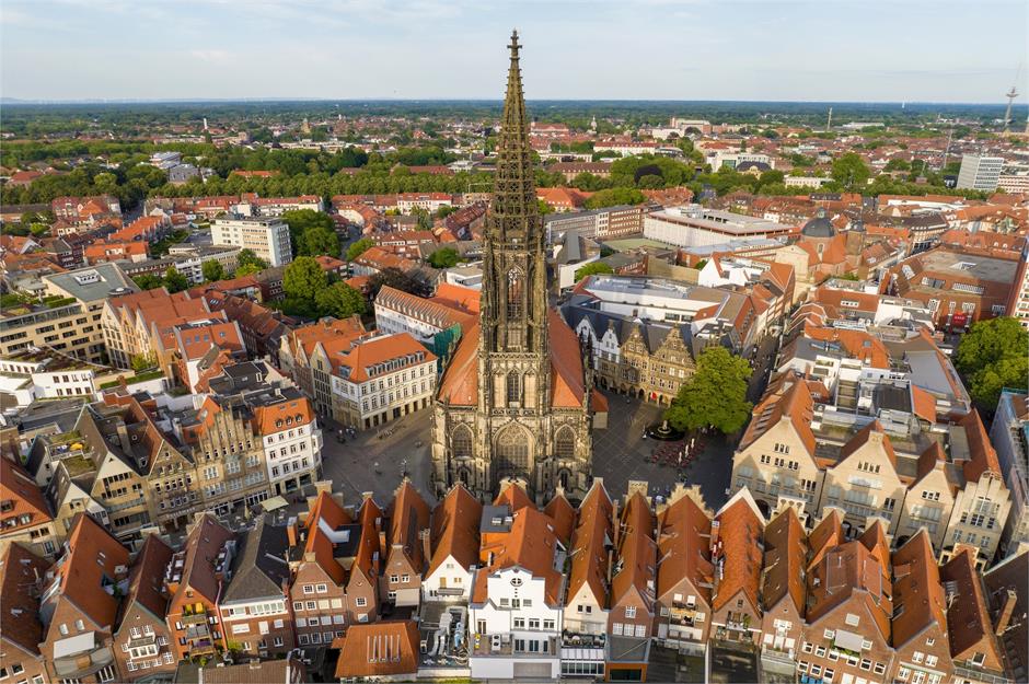 Platz 7 der glücklichsten Städte: Münster – 7,24 Punkte
