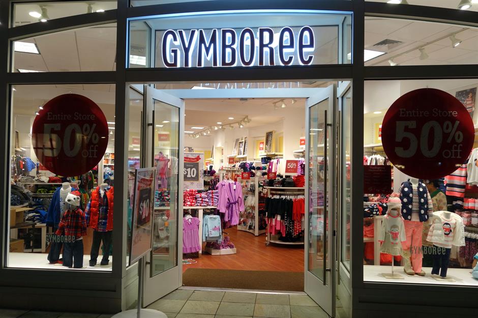 Gymboree: 350 stores