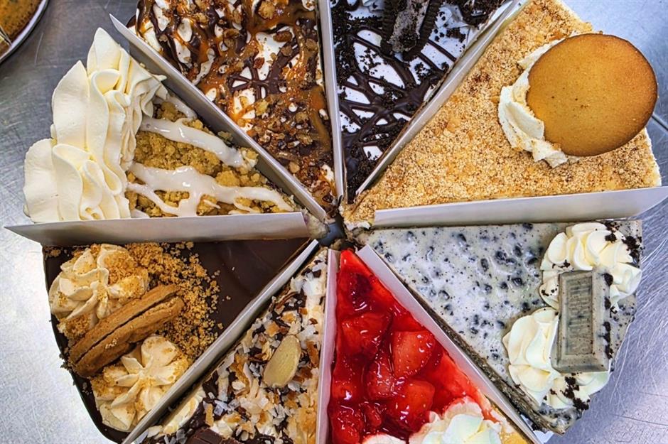 Kentucky: variety sampler cheesecake, Big Nita's Cheesecakes, Louisville