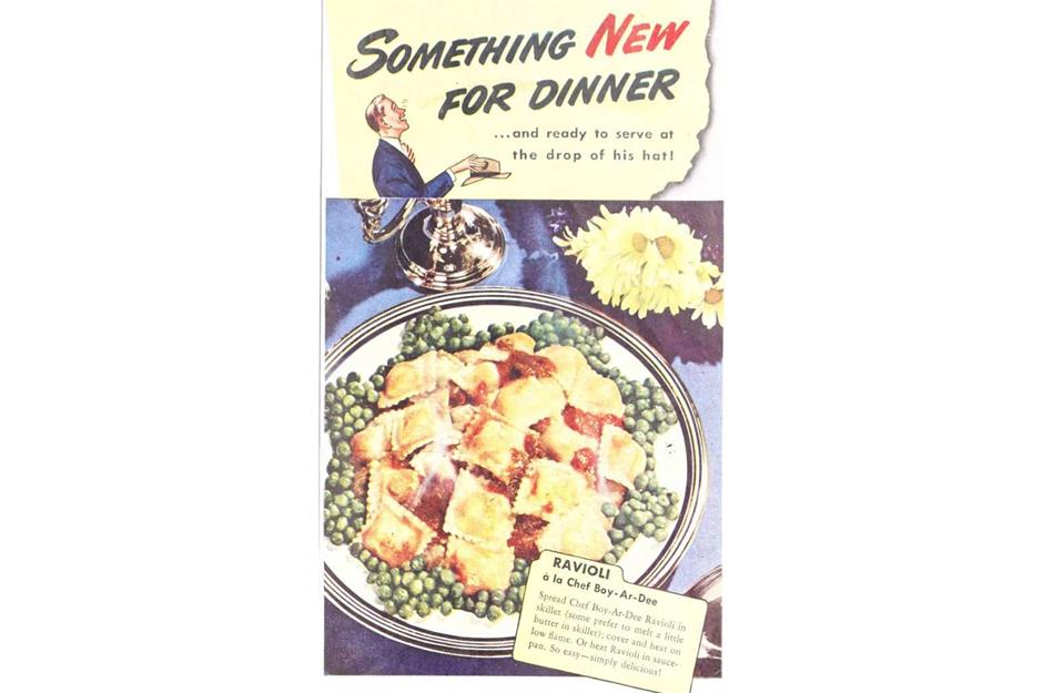 1940s: Chef Boyardee Beef Ravioli