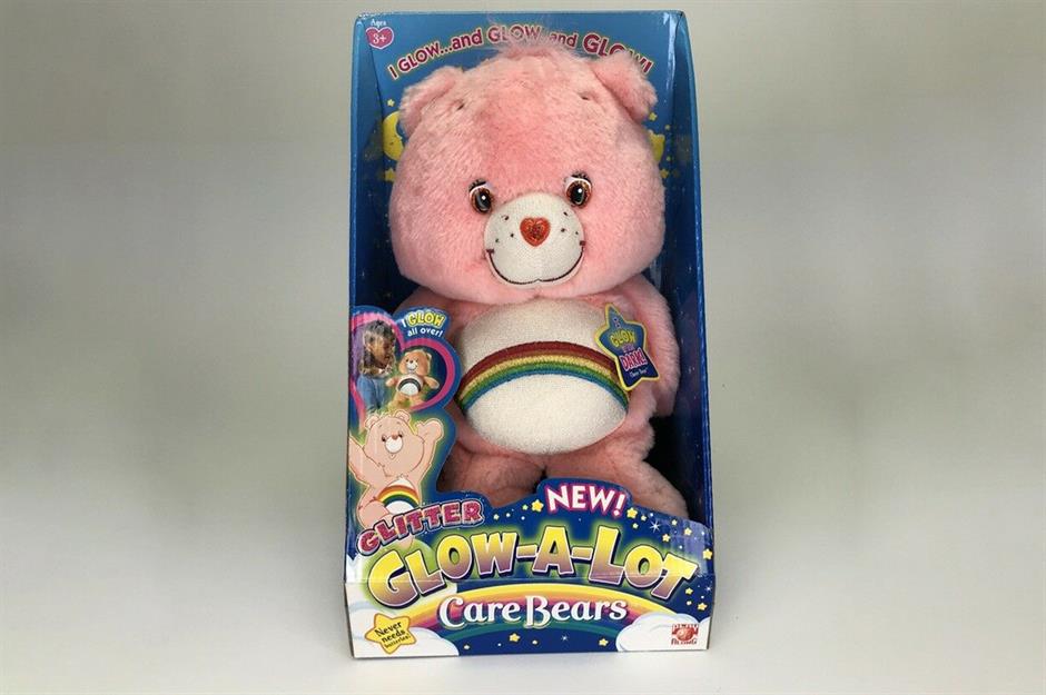 90s glow in the dark teddy bear