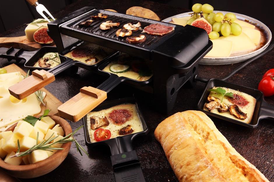 15. Raclette grill, Switzerland 