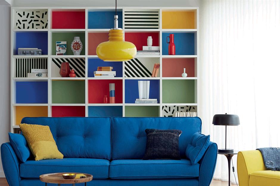 colorful furniture for small space