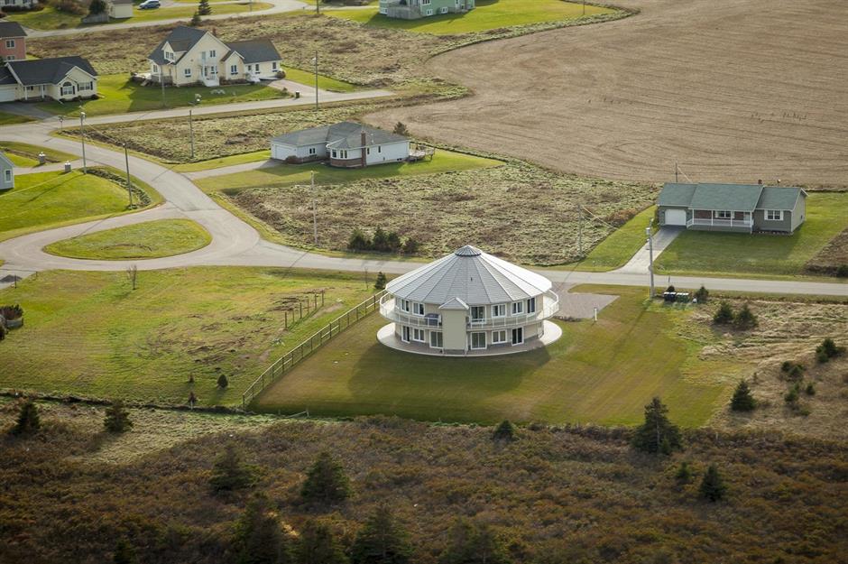 Revolving homes you can take for a spin