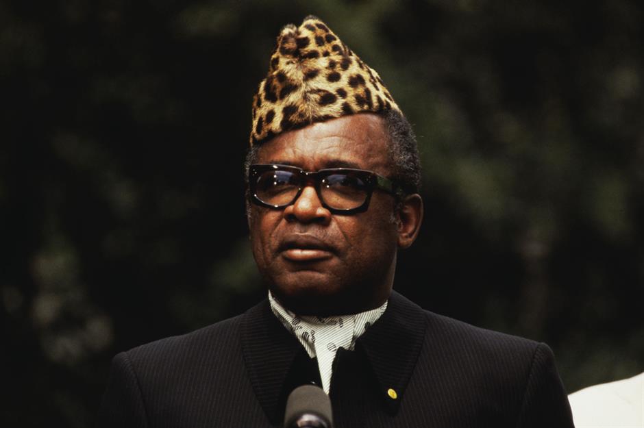 Mobutu Sese Seko, Zaïre : 9,7 milliards de dollars (9,3 Mds €)