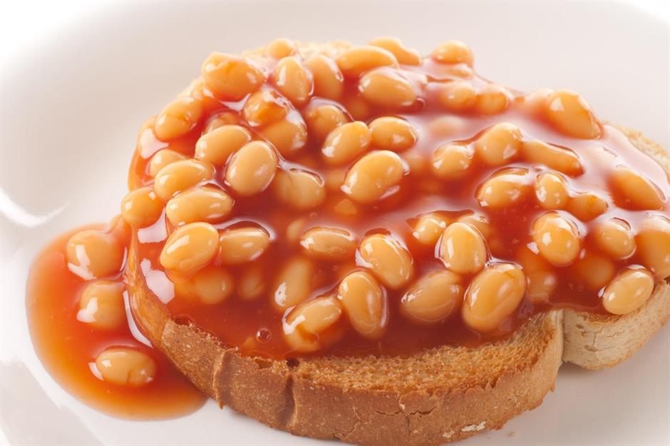 Queen Camilla: beans on toast