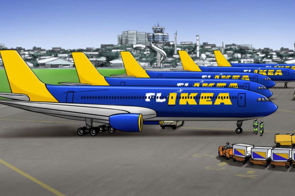 IKEA (doesn't) take to the skies