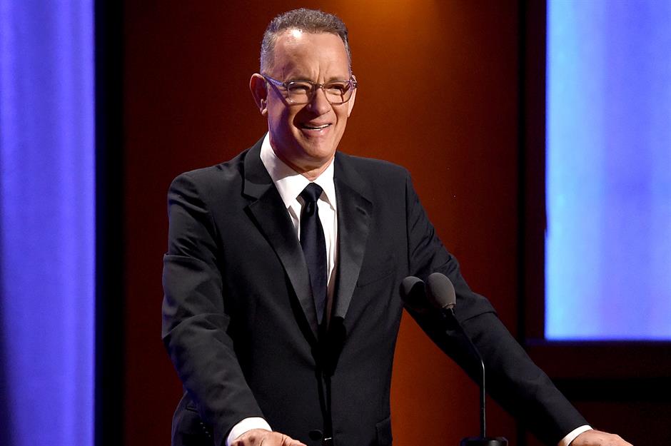 Tom Hanks sold Girl Scout cookies and helped a marriage proposal