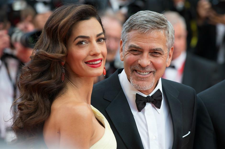 Amal Alamuddin and George Clooney $4.6 million (£2.8m)