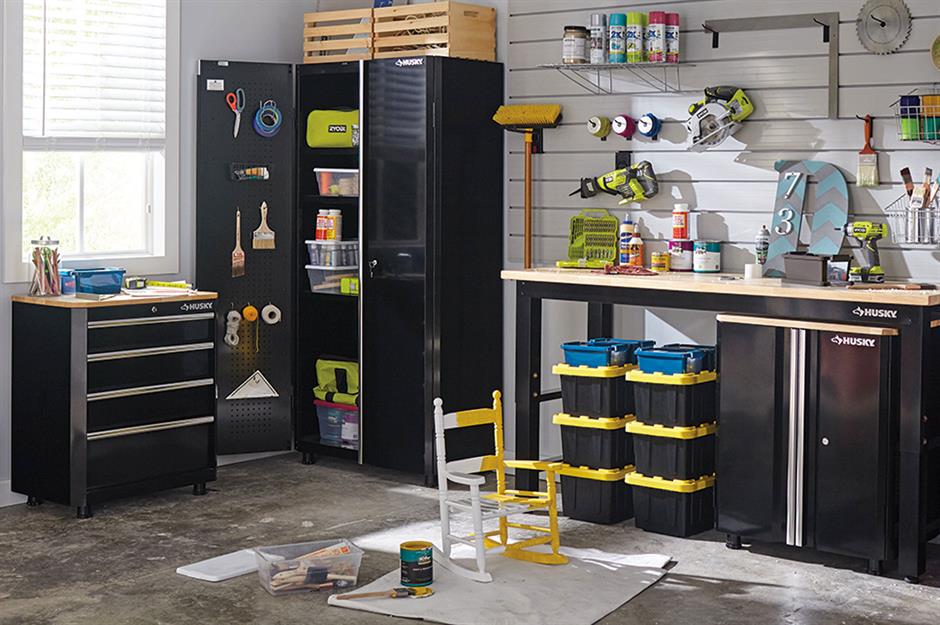 power wheels garage storage