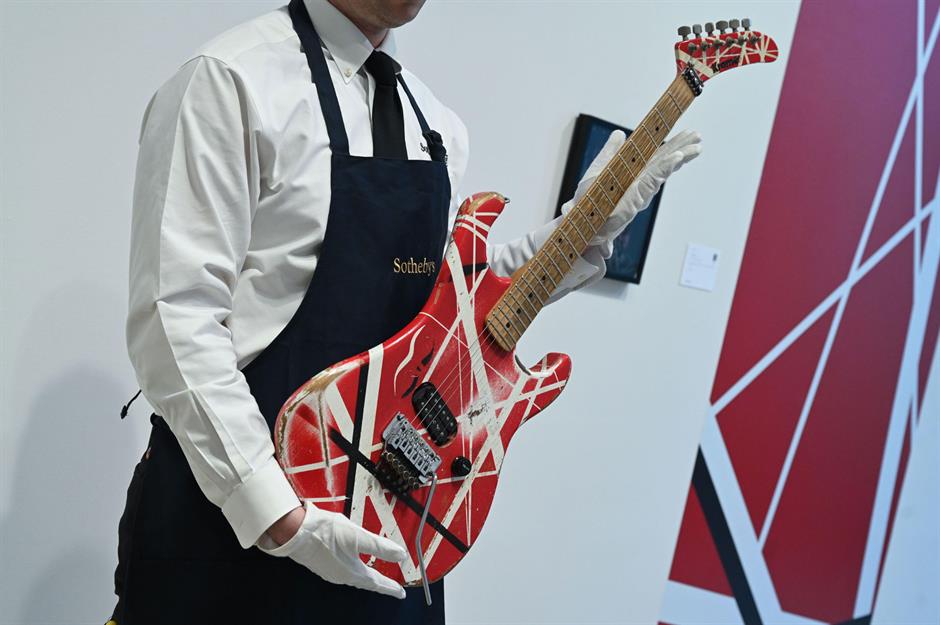 4. Eddie Van Halen’s custom Kramer: $3.93 million (£3m)