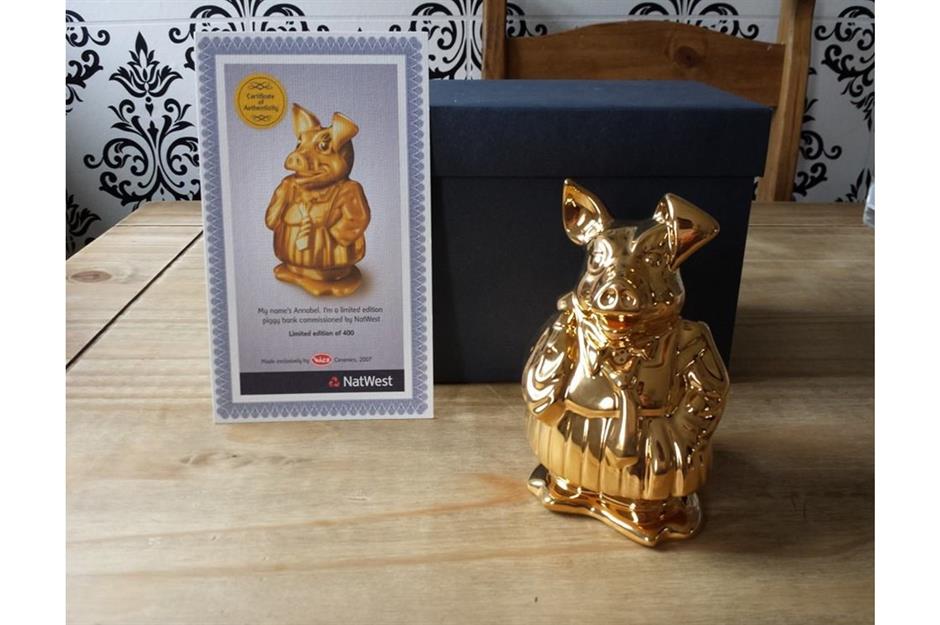 Wade NatWest Gold Maxwell Pig coin bank: up to $600 (£480)