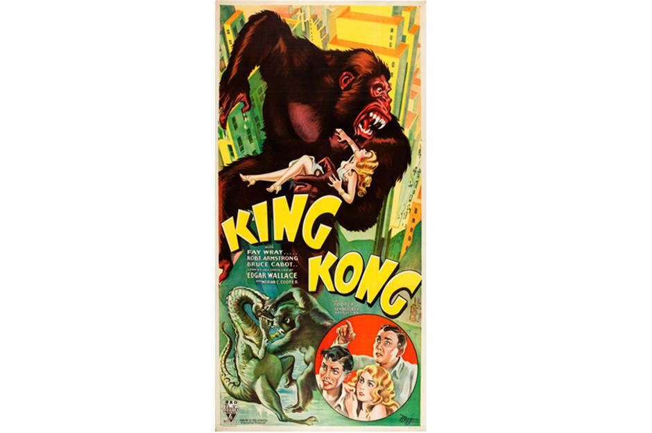 King Kong (American poster, 1933): $388,375 (£315k)
