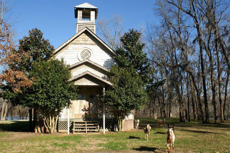 Filmkulisse aus „Big Fish“, Alabama, USA
