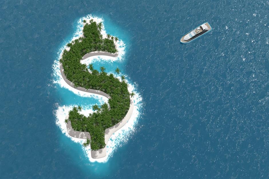 Using tax havens and shell companies